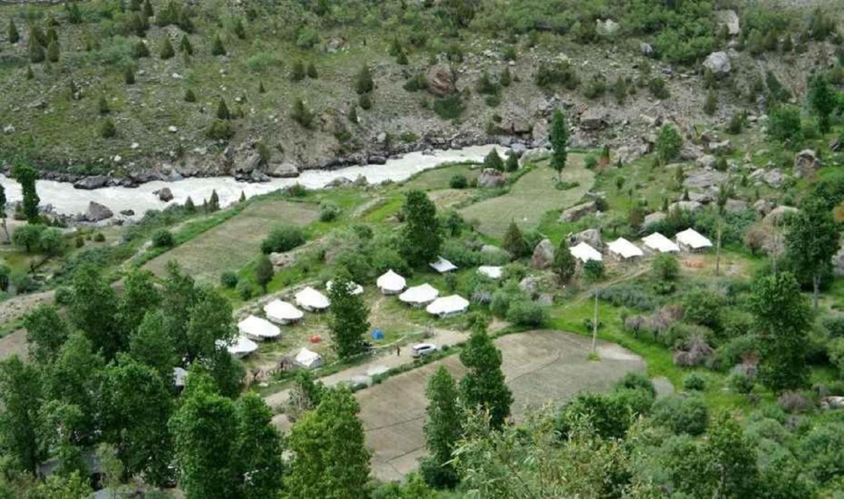 مايالي Jispa Journey Camp Lahoul & Spiti المظهر الخارجي الصورة